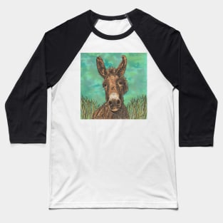 Little Brown Donkey Baseball T-Shirt